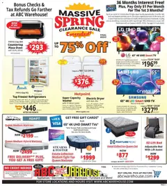 Preview of ABC Warehouse weekly ads valid from 26.04.2026