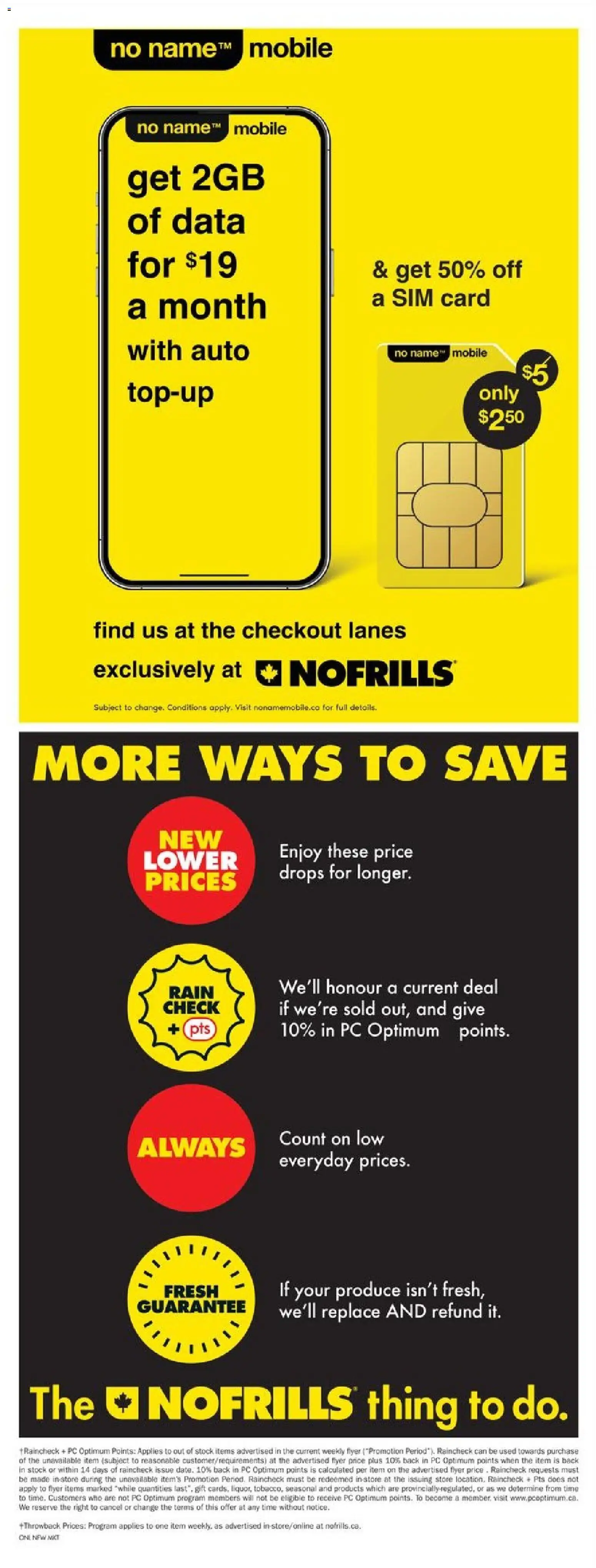 No Frills flyer valid from 05.03.2026 | Page: 16 | Products: PC