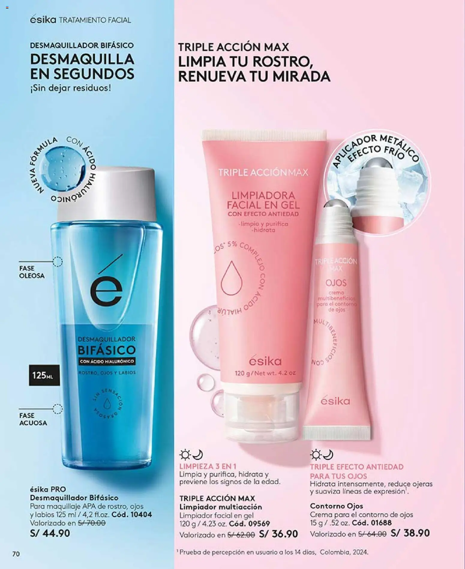 Catálogo Ésika válido desde 14.03.2026 | Página: 70 | Productos: Crema, Maquillaje