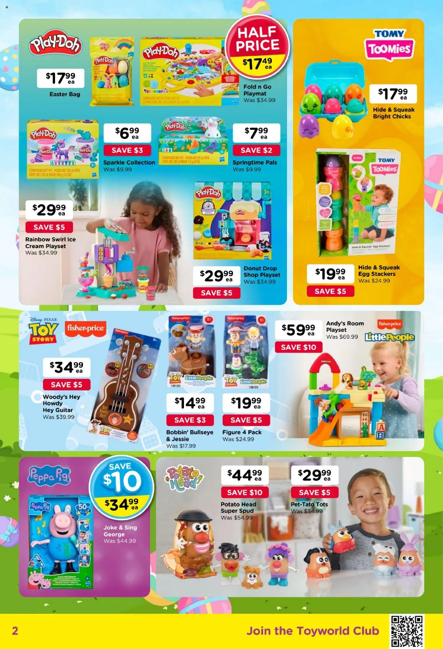 Toyworld catalogue - valid from 18.03.2026 | Page: 2 | Products: Cream, Ice cream, Bag