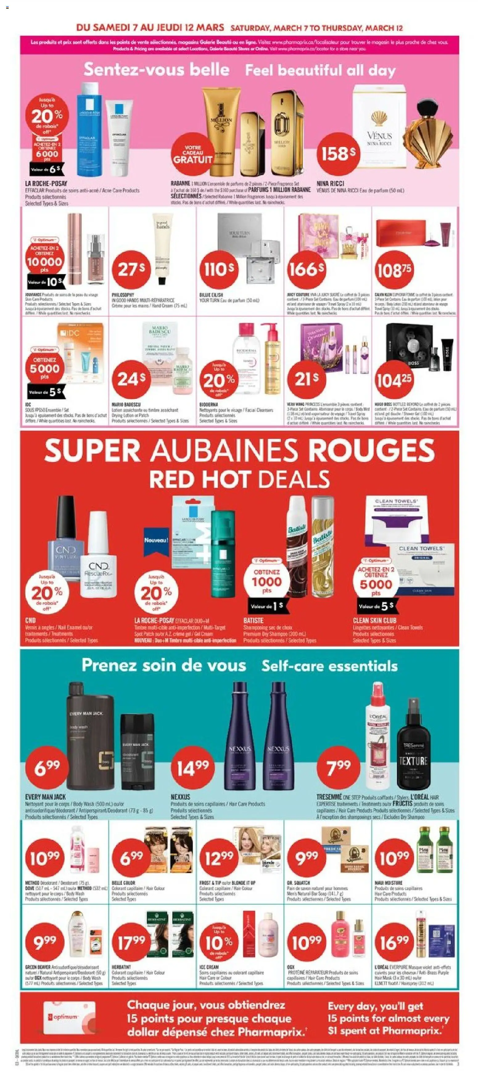 Pharmaprix flyer valid from 06.03.2026 | Page: 9 | Products: Cream, Hair mask, Body lotion, Body wash