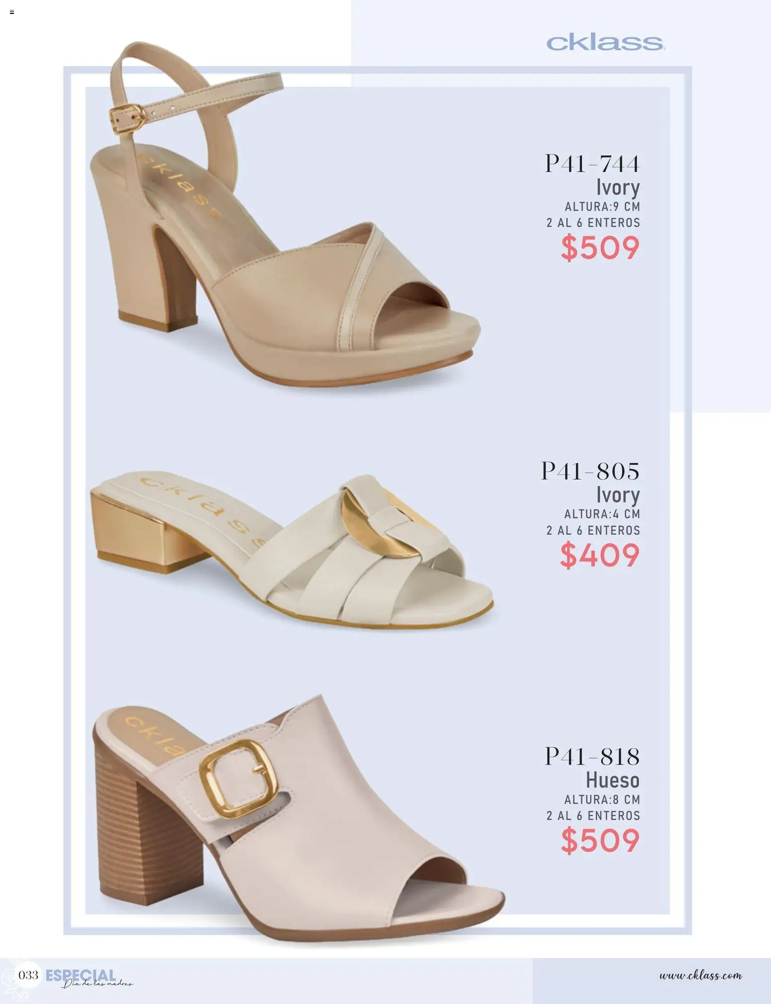 Nuevas ofertas de Cklass válidas en toda la República Mexicana desde el 29.04.2026. ¡Encuentra las mejores ofertas en Cklass catálogo Promo semanal! | Página: 135