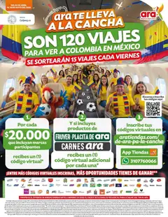 Ara catálogo - ara te lleva a la cancha -  Vista previa de la revista de la tienda Ara valido desde el 01.04.2026