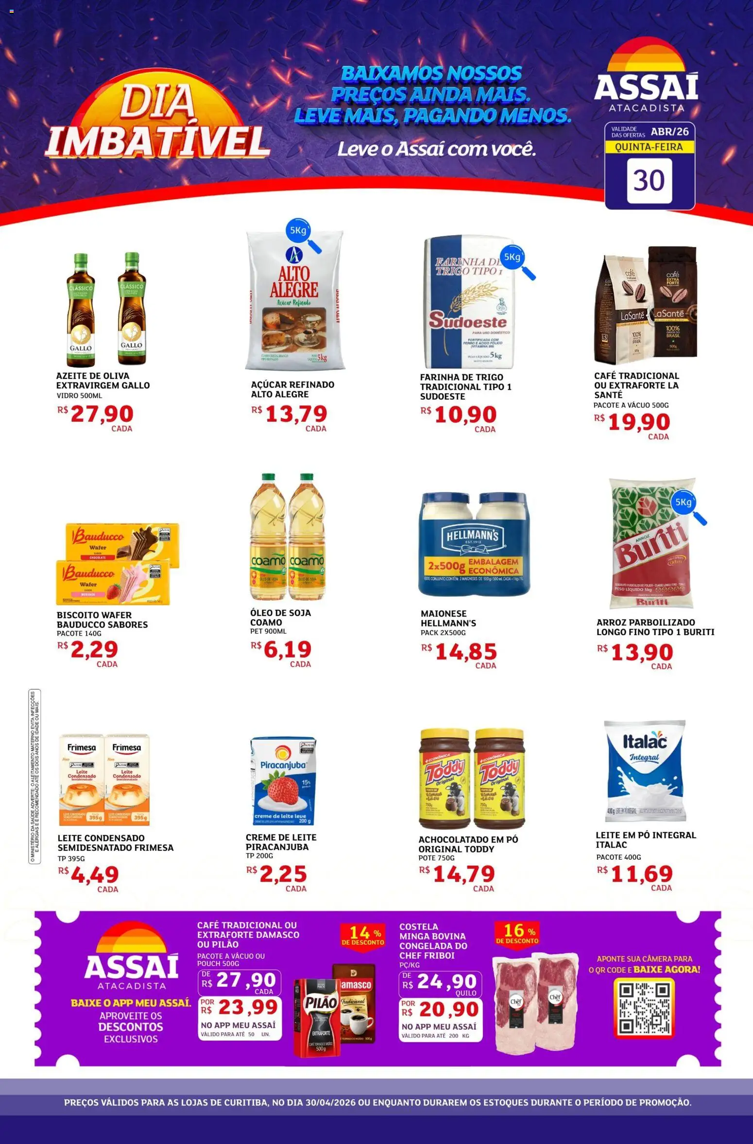 Assaí Atacadista Folheto - válido de 30.04.2026 | Página: 1