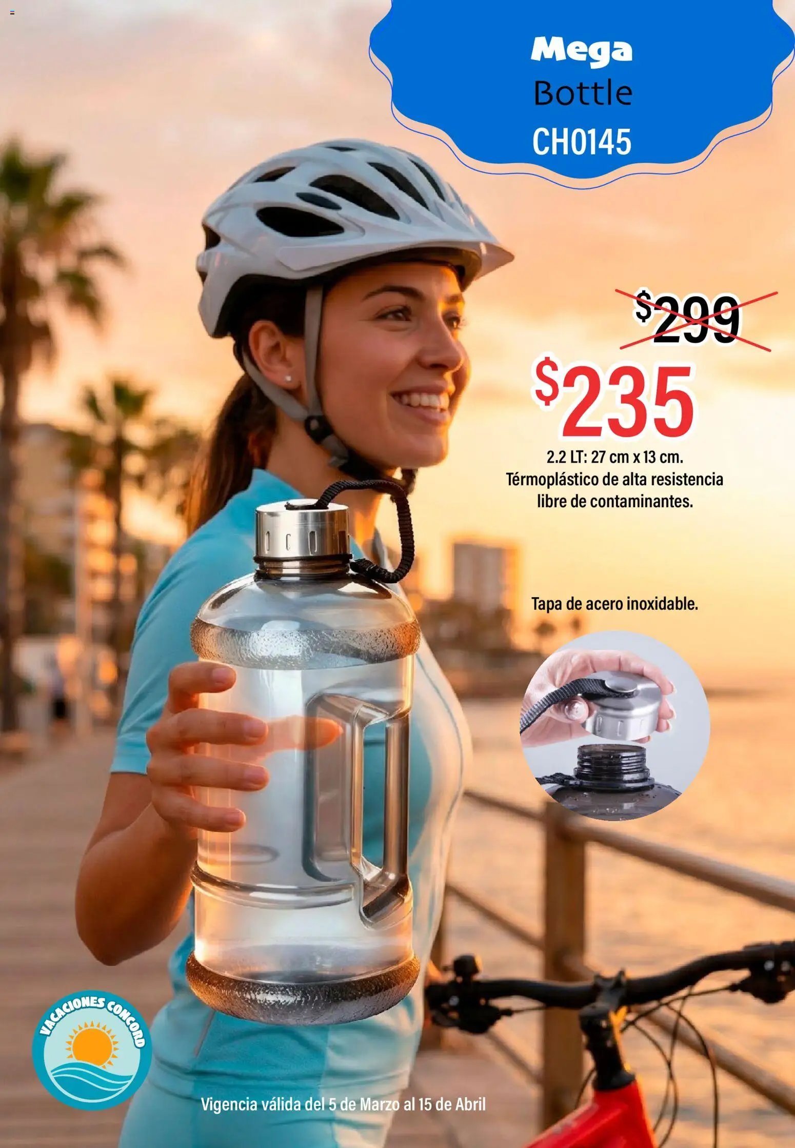 Nuevas ofertas de Colchas Concord válidas en toda la República Mexicana desde el 05.03.2026. ¡Encuentra las mejores ofertas en Colchas Concord catálogo Vacaciones! | Página: 20