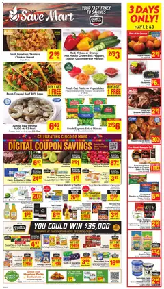 Preview of Save Mart weekly ads valid from 29.04.2026