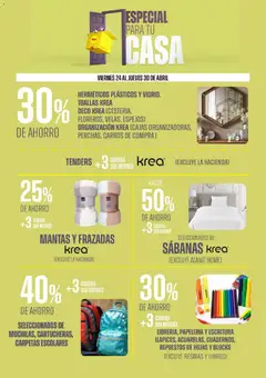 Vista previa Vea - Ofertas especial para tu casa válido desde el 24.04.2026 | Página: 7 | Productos: Sabanas, Toallas
