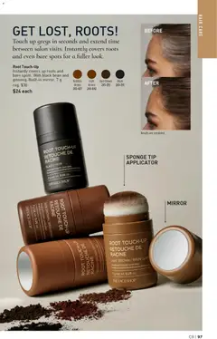Preview of Avon Brochure Campaign from shop Avon valid from 23.04.2026 | Page: 97 | Products: Powder, Sponge, Mirror