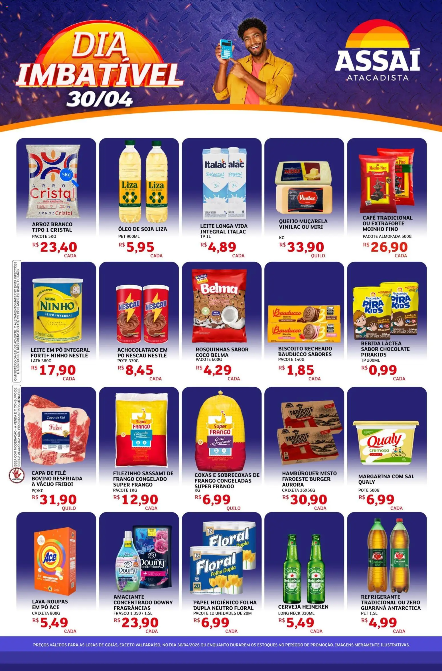 Assaí Atacadista Folheto - válido de 30.04.2026 | Página: 1