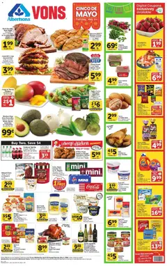 Preview of Vons weekly ads valid from 29.04.2026