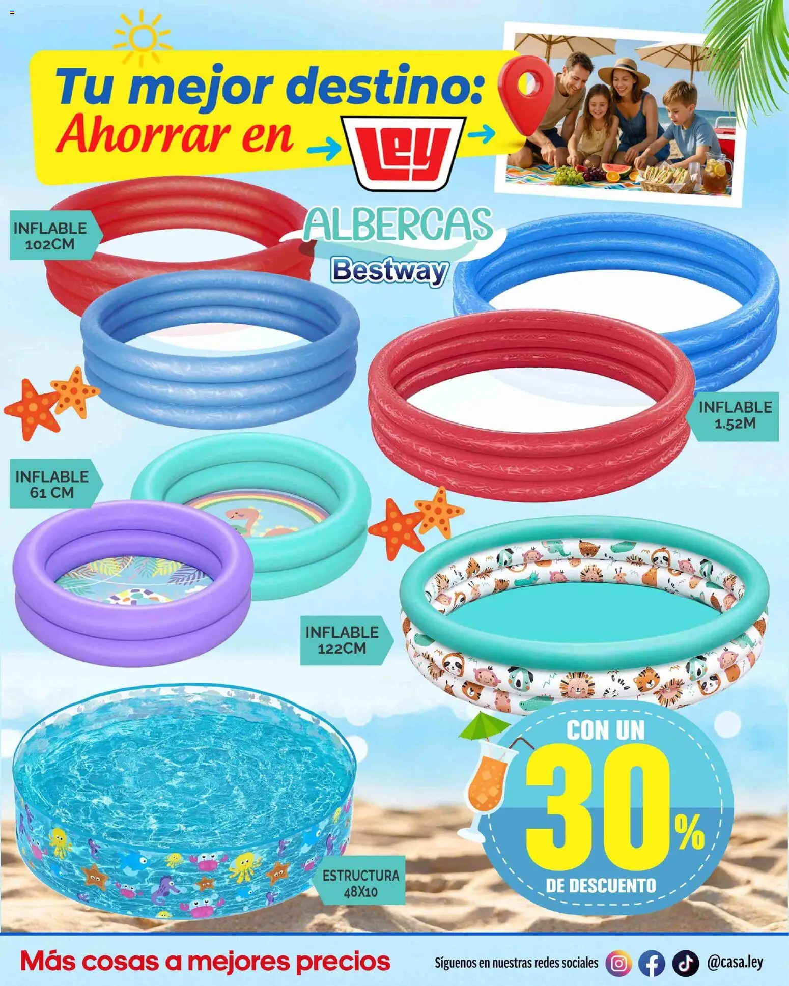 Nuevas ofertas de Casa Ley válidas en toda la República Mexicana desde el 14.03.2026. ¡Encuentra las mejores ofertas en Casa Ley folleto Tu mejor destino Interior ! | Página: 2