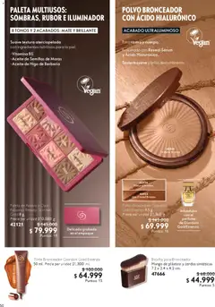 Oriflame catálogo -  Vista previa de la revista de la tienda Oriflame valido desde el 18.04.2026 | Página: 50 | Productos: Rubor, Brillo, Mango, Bronceador