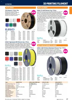 Preview of Jaycar Engineering & Scientific Catalogue 2025/2026  - valid from 09.07.2025 | Page: 37