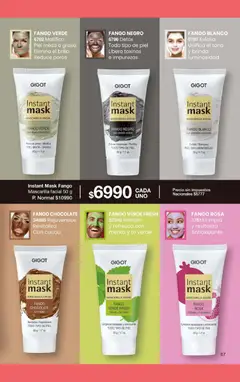 Vista previa Gigot - CAMPAÑA 07 válido desde el 01.04.2026 | Página: 27 | Productos: Mascarilla, Brillo, Té, Cacao