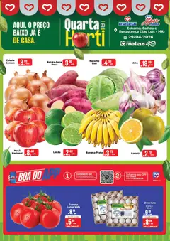 Mateus ofertas Quarta do Horti - Pré-Visualização do folheto da loja Mateus, válido de 29.04.2026