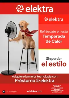 Vista previa de Elektra catálogo, nuevo folleto de la tienda, válido en México a partir del 28.04.2026