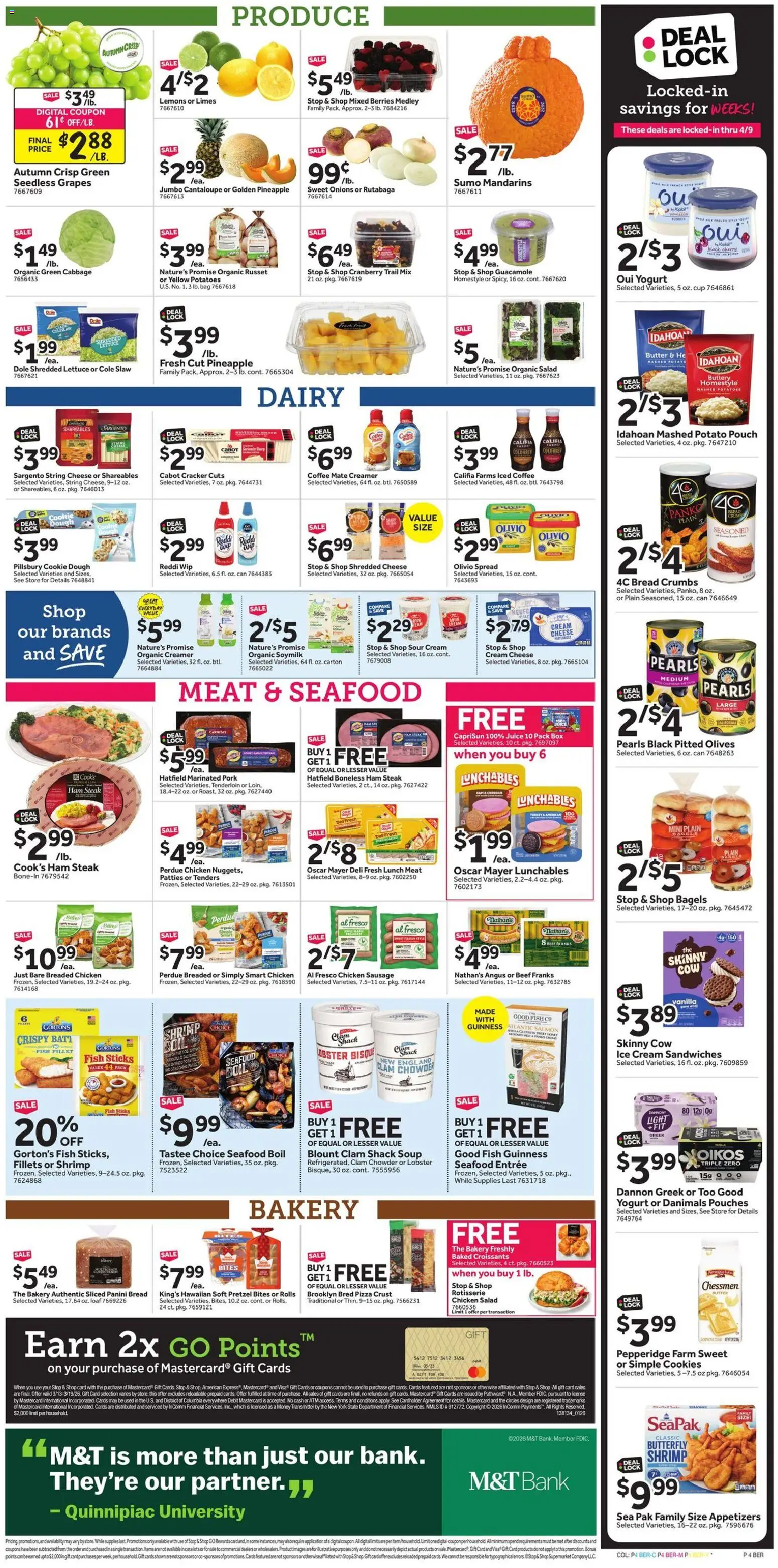 Stop & Shop Weekly Circular - CT - valid from 13.03.2026 | Page: 7 | Products: Berries, Mandarins, Yogurt, Tea