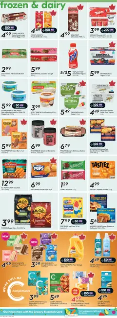 Preview of Sobeys weekly flyer / circulaire from shop Sobeys valid from 30.04.2026 | Page: 11 | Products: Cookies, Yogurt, Eggs, Chocolate