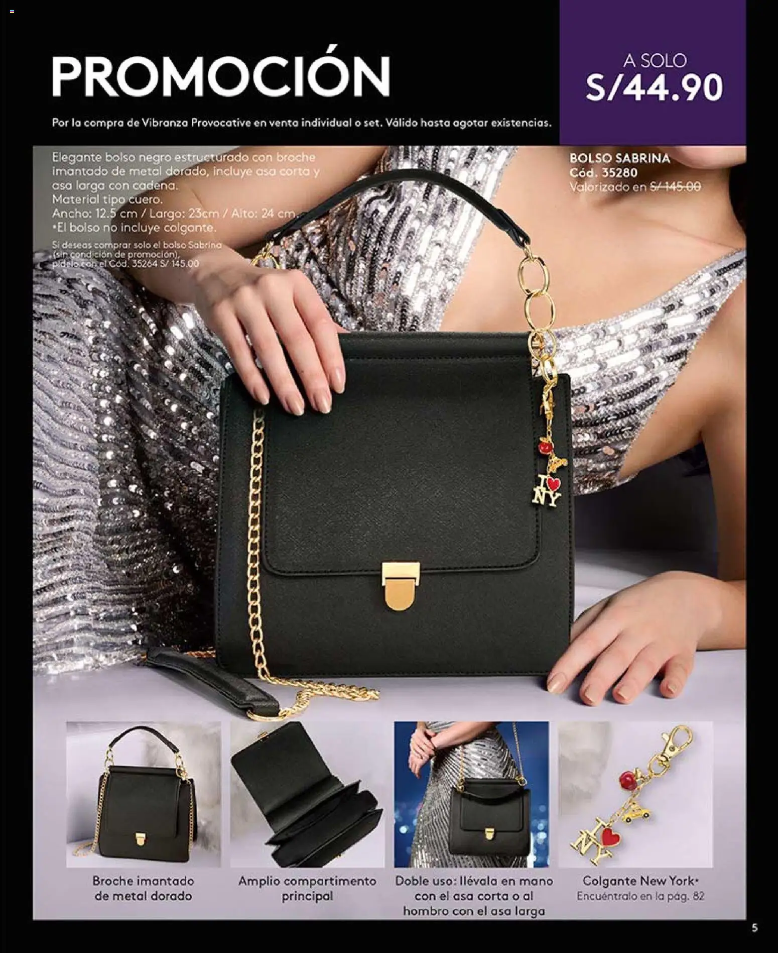 Catálogo Ésika válido desde 14.03.2026 | Página: 5 | Productos: Bolso