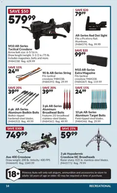 Preview of Princess Auto flyer - 2 Week Sale! from shop Princess Auto valid from 05.05.2026 | Page: 20