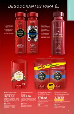 Vista previa de folleto Leonisa - Aliados Celebra A Mamá de la Leonisa válido desde 27.04.2026 | Página: 57 | Productos: Antitranspirante, Té, Perfume, Fragancia