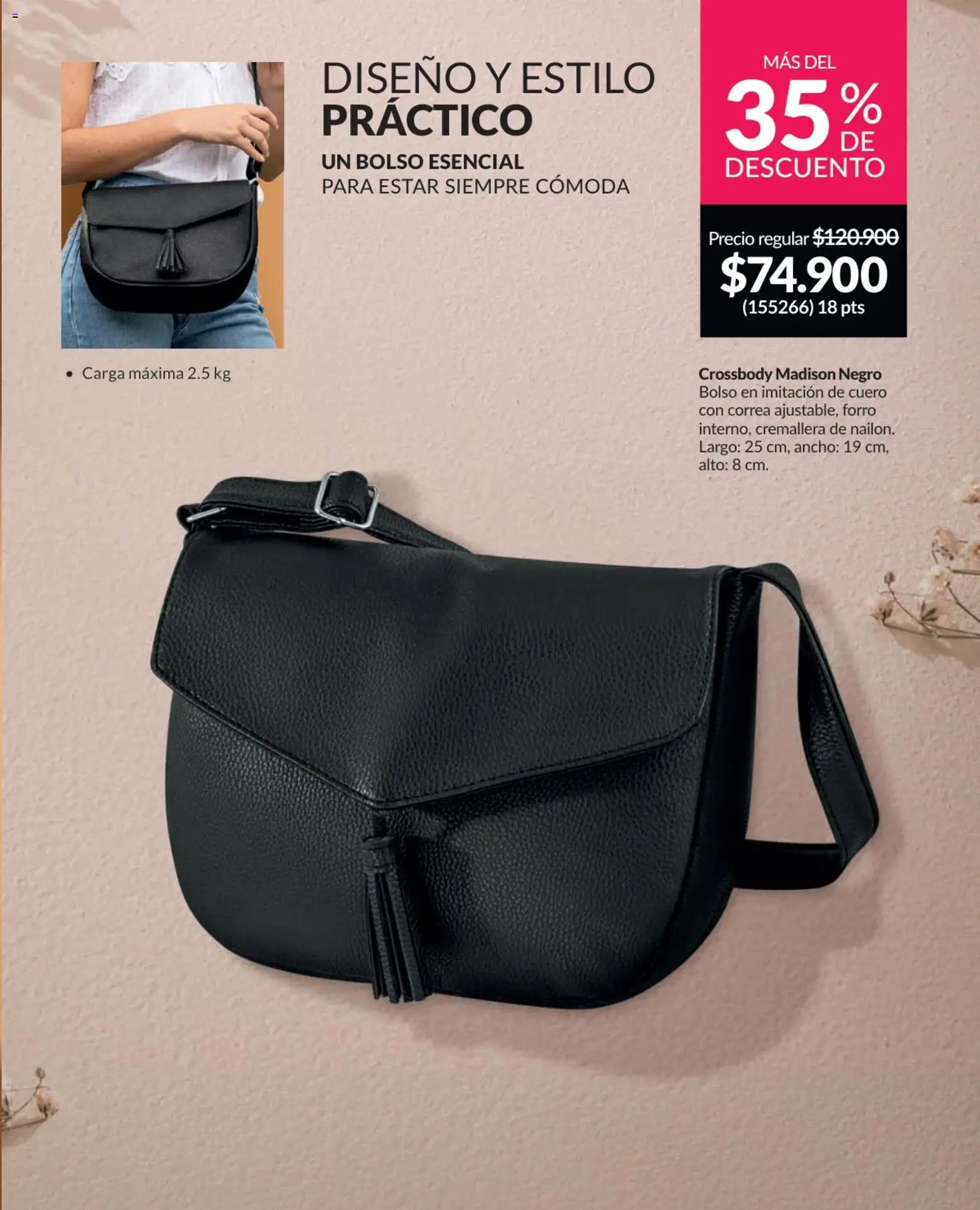 Avon revista - valida desde el 25.02.2026 | Página: 103 | Productos: Bolso, Cómoda