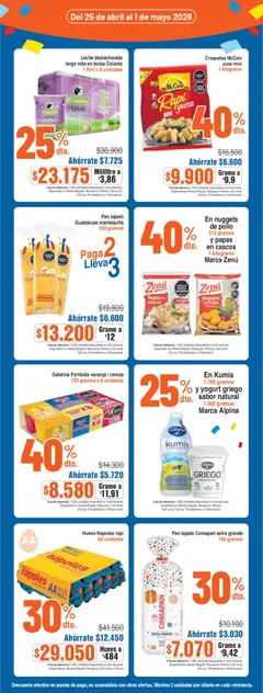 Alkosto catálogo -  Vista previa de la revista de la tienda Alkosto valido desde el 25.04.2026 | Página: 4 | Productos: Huevo, Zuecos, Yuca, Plátano