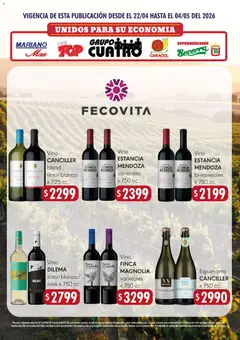 Vista previa Mariano Max - Catálogo válido desde el 23.04.2026 | Página: 14 | Productos: Top, Vino