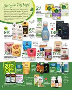 Preview of Fortinos weekly flyer / circulaire from shop Fortinos valid from 30.04.2026 | Page: 10 | Products: Fish, Tea, Nuts, Butter