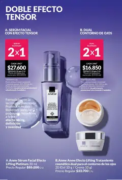 Vista previa Catálogo AVON Campaña 4/2026 válido desde el 01.04.2026 | Página: 111 | Productos: Contorno de ojos, Serum, Contorno, Crema