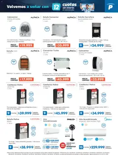 Vista previa Pardo catálogo válido desde el 08.04.2026 | Página: 15 | Productos: Aire acondicionado, Ventilador, Calefactor