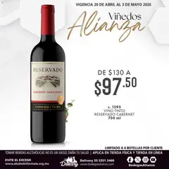 Vista previa de Bodegas Alianza catálogo Viñedos Alianza, nuevo folleto de la tienda, válido en México a partir del 20.04.2026
