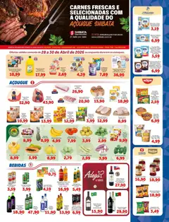 Shibata - Ofertas da semana - Pré-Visualização do folheto da loja Shibata, válido de 28.04.2026 | Página: 1 | Produtos: Chocolate, Poá, Heineken, Bebida
