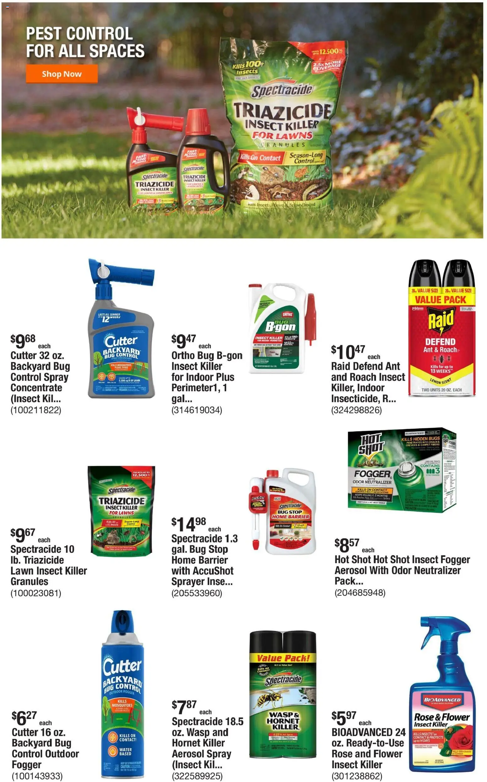 Home Depot Weekly Ad - valid from 12.03.2026 | Page: 5 | Products: Carpet, Water, Lemon, Cutter