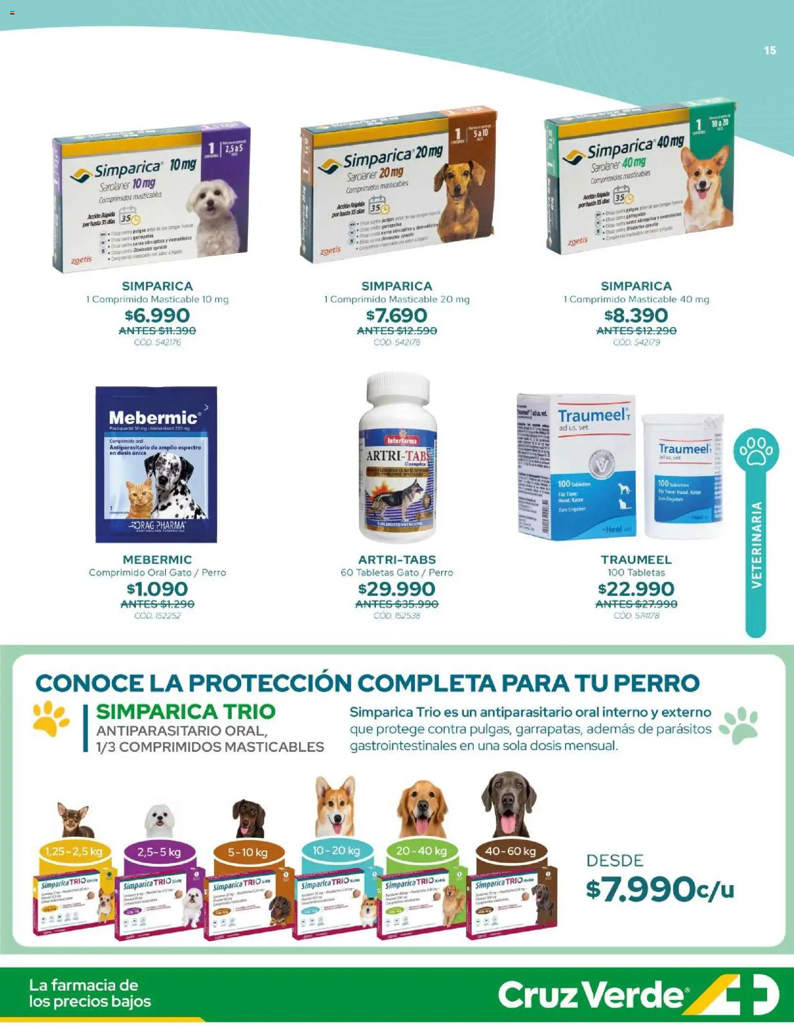 Cruz Verde - Ahorro Marzo │ válido desde el 01.03.2026 | Página: 15