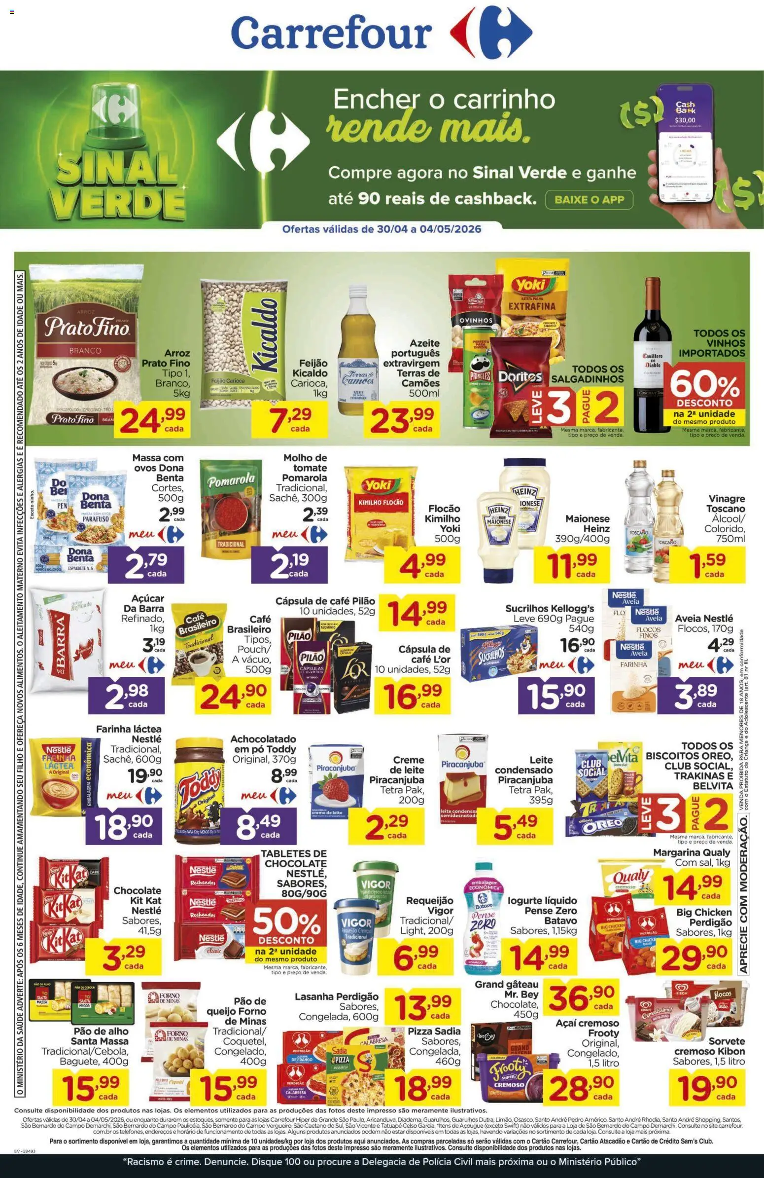 Carrefour Folheto - válido de 30.04.2026 | Página: 1