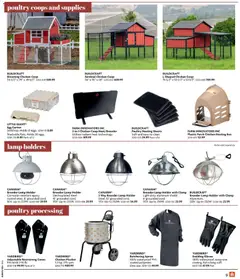 Preview of Home Hardware flyer - Farm and rural living from shop Home Hardware valid from 02.04.2026 | Page: 9 | Products: Gloves, Box, Lamp, Chicken