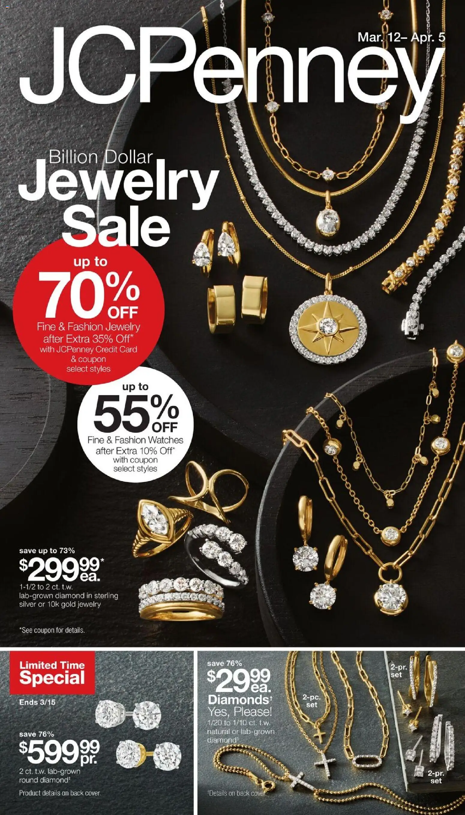 JCPenney Jewelry Sale - valid from 12.03.2026 | Page: 1 | Products: Watches