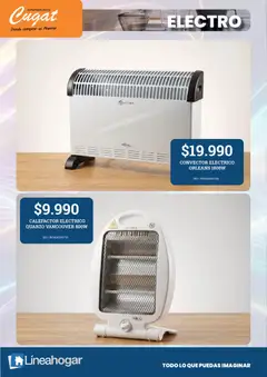 Cugat Letak válido desde el 01.04.2026 | Página: 14 | Productos: Calefactor eléctrico, Convector