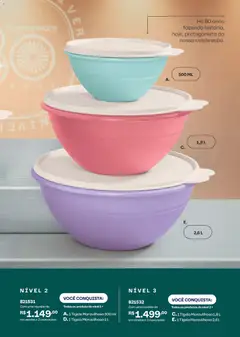 Tupperware catálogo Vitrine 05 - Pré-Visualização do folheto da loja Tupperware, válido de 01.05.2026 | Página: 59 | Produtos: Tigela