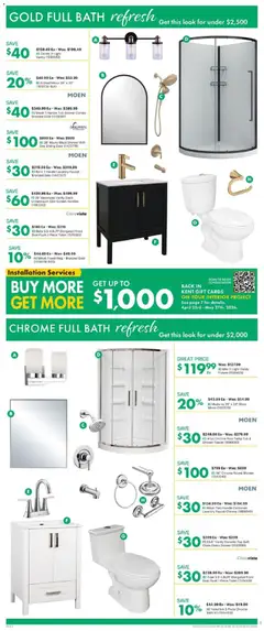 Preview of Kent weekly flyer / circulaire from shop Kent valid from 23.04.2026 | Page: 10 | Products: Bath, Shower, Mirror