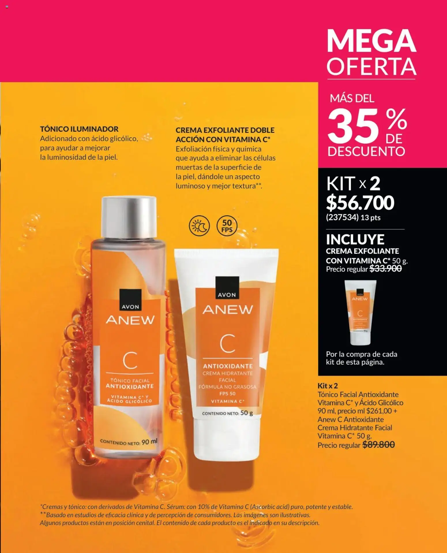 Avon revista - valida desde el 25.02.2026 | Página: 120 | Productos: Crema, Iluminador, Serum