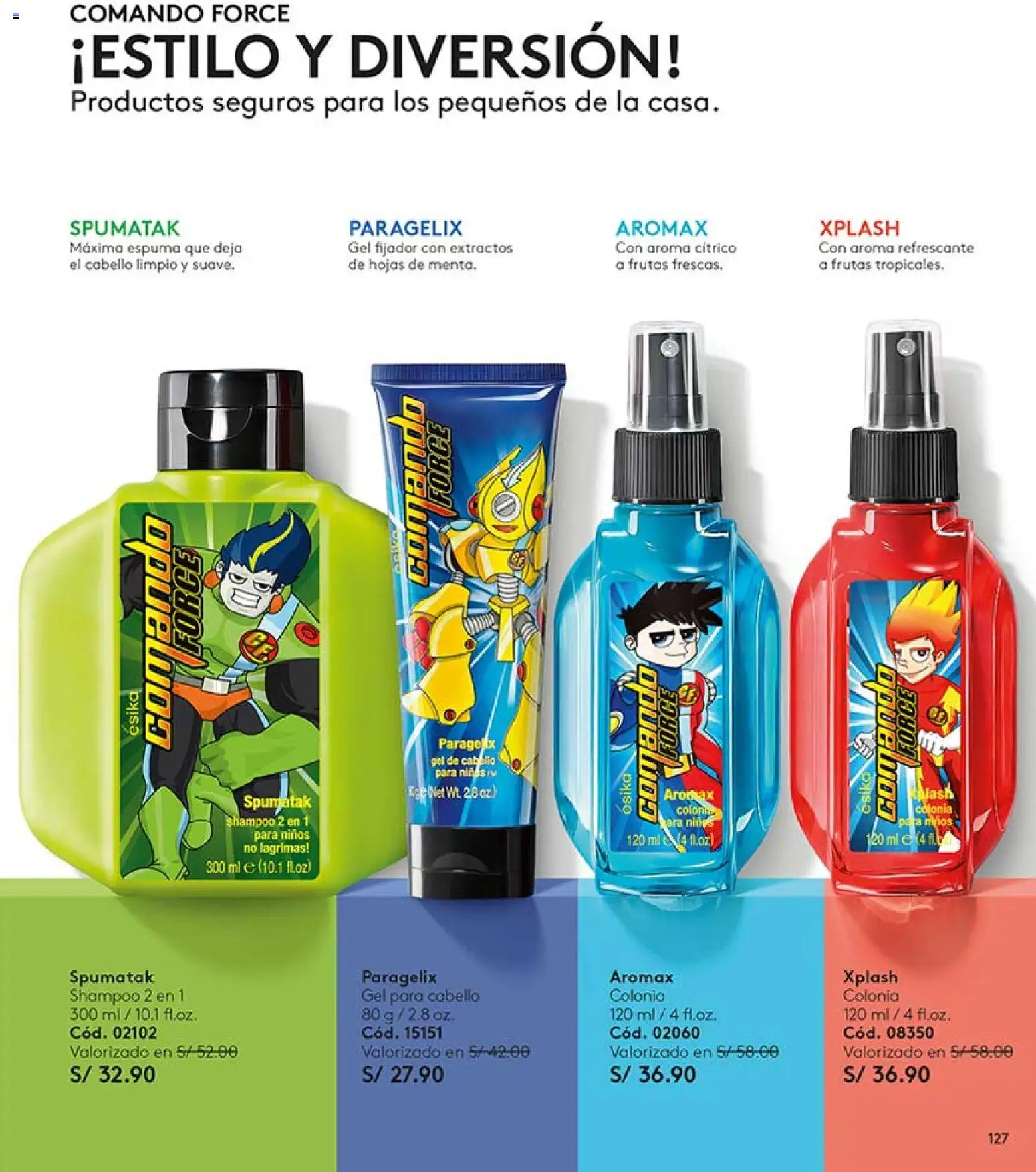 Catálogo Ésika válido desde 14.03.2026 | Página: 127 | Productos: Shampoo