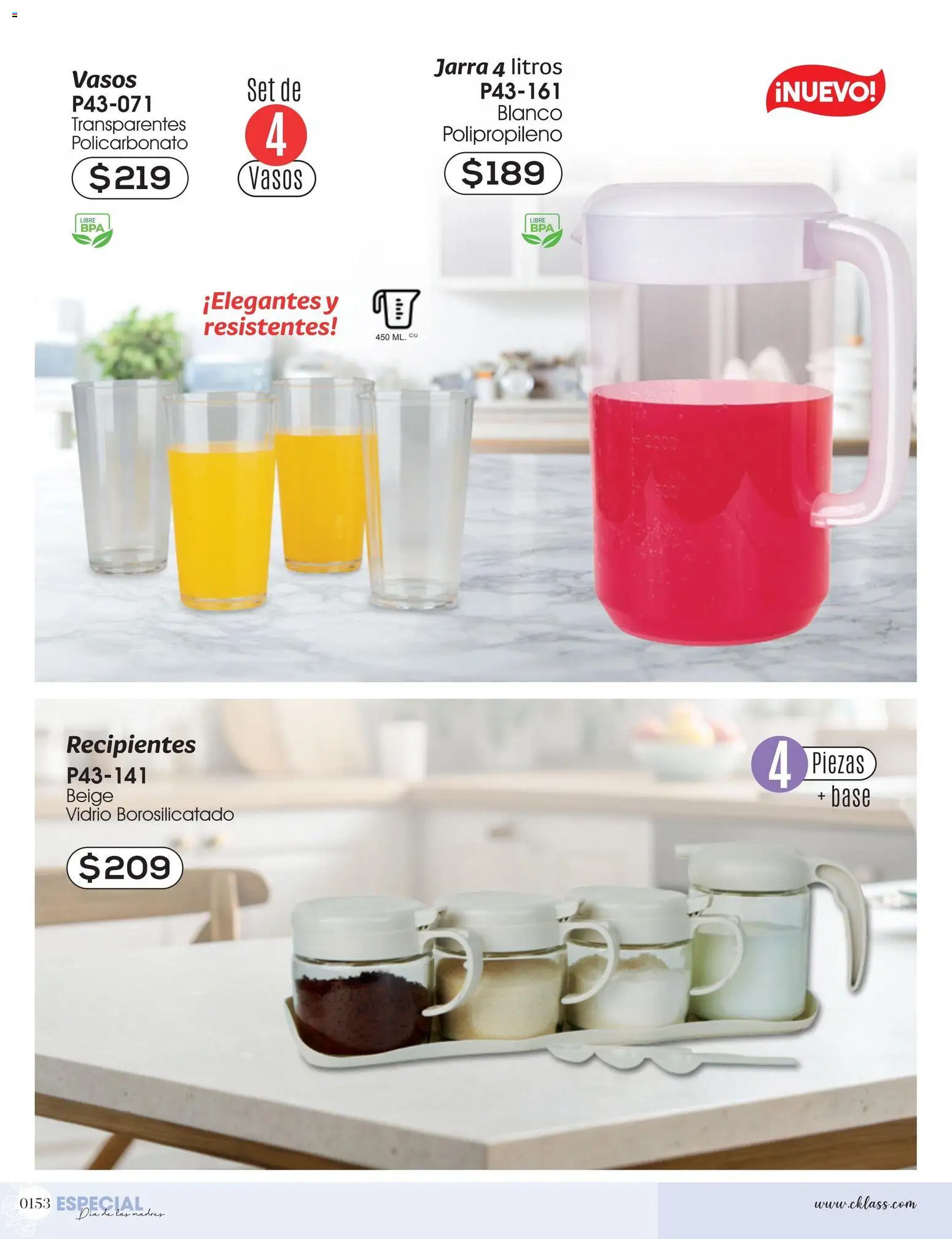 Nuevas ofertas de Cklass válidas en toda la República Mexicana desde el 29.04.2026. ¡Encuentra las mejores ofertas en Cklass catálogo Promo semanal! | Página: 255