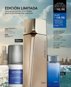 Vista previa de folleto Ésika catálogo - Campaña 7 de la Ésika válido desde 04.04.2026 | Página: 159 | Productos: Desodorante, Antitranspirante, Perfume