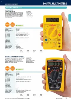 Preview of Jaycar Engineering & Scientific Catalogue 2025/2026  - valid from 09.07.2025 | Page: 99 | Products: Battery, Batteries, Digital