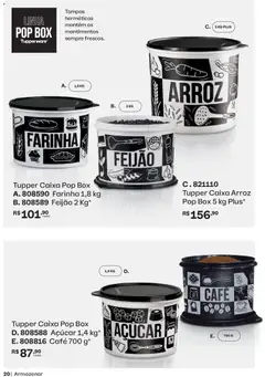 Tupperware catálogo Vitrine 05 - Pré-Visualização do folheto da loja Tupperware, válido de 01.05.2026 | Página: 20