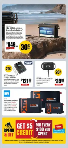 Preview of Supercheap Auto catalogue - valid from 22.04.2026 | Page: 21 | Products: Battery, Batteries, Controller