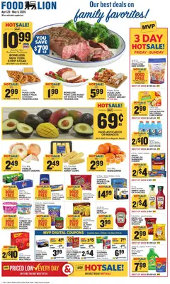 Preview of Food Lion weekly ads valid from 29.04.2026