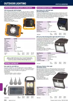 Preview of Jaycar Engineering & Scientific Catalogue 2025/2026  - valid from 09.07.2025 | Page: 552 | Products: Battery, Light, Chips, Usb